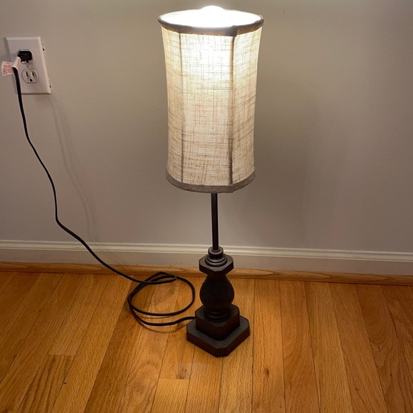 v i n t a g e :: vintage retro style lamp y2k farmhouse primitive mcm style - Picture 2 of 4